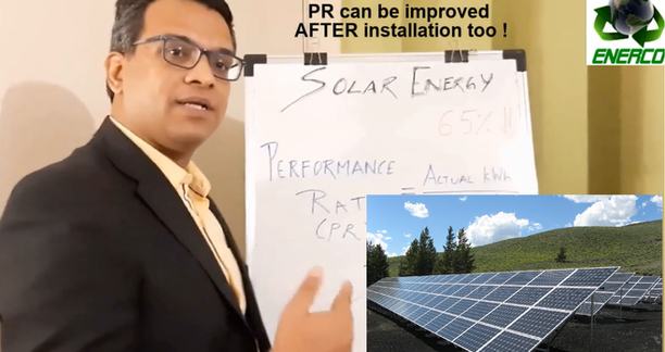 (MOST VIEWED) Solar Energy : PR above 75%?